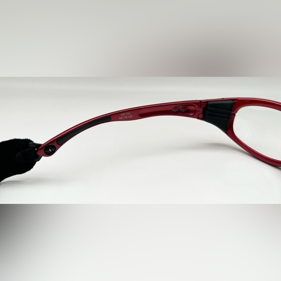 Tuscany Sports Goggle TG104 Eyeglasses Eye Glasses Unisex Frame New 56mm Red - Picture 7 of 9